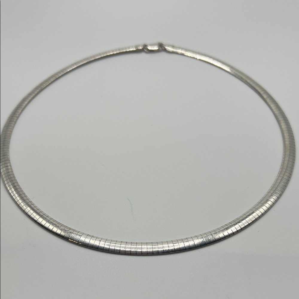 Sleek Pure Solid 14kt White Solid Gold Plate Pure… - image 4